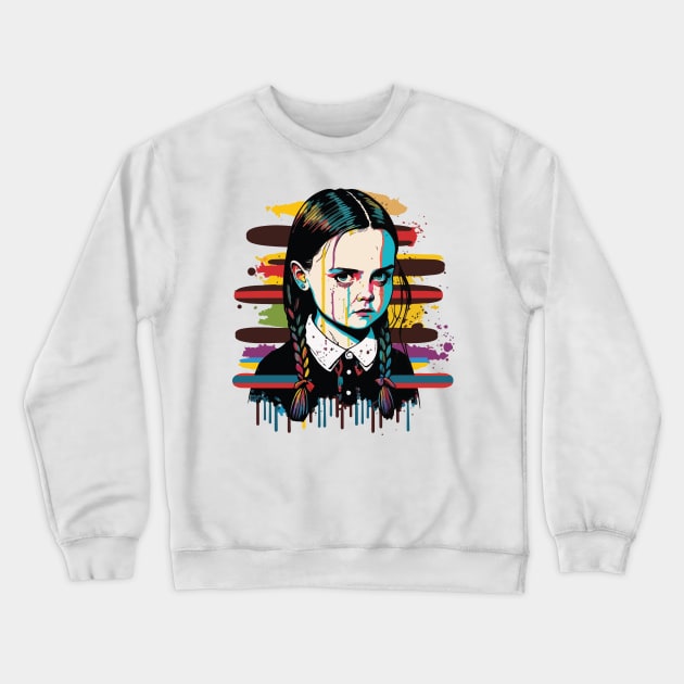 Wednesday Addams 2 Crewneck Sweatshirt by vectrus